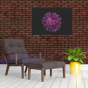 Tablou cu floare violetă (90x60 cm)