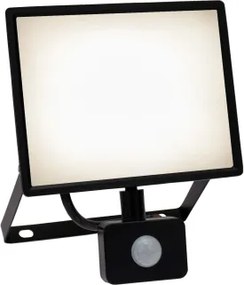 Proiector LED cu senzor de mișcare NOCTIS LUX 3, 50W, 230V, 3000K, IP44, negru