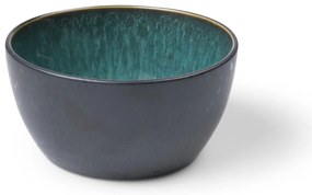 Bol mic verde/negru din gresie Gastro Green/Black – Bitz