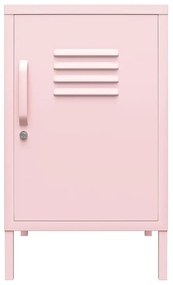 Noptieră roz-deschis din metal Cache – Novogratz