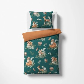 decoDoma Lenjerie de pat Dual Feel FAUNA