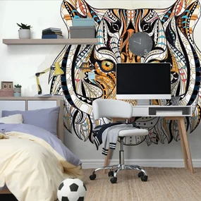 Tapet design modern a tigrului