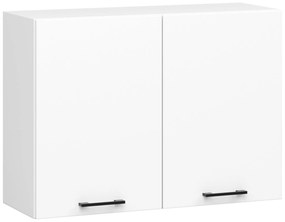 Dulap superior de bucătărie Ozara W80 H580 (alb). 1069132