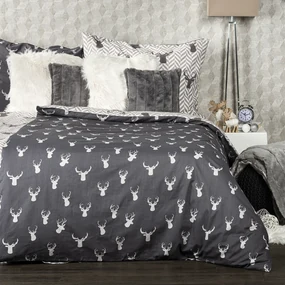 Lenjerie de pat din bumbac 4Home Reindeer, 140 x 220 cm, 70 x 90 cm, 140 x 220 cm, 70 x 90 cm