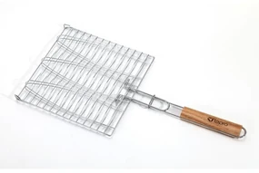 Tepro 8525 3 grilă de pește cu mâner din lemn