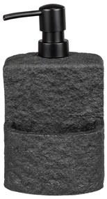 WENKO 54667100 - Dozator de săpun FESTIVAL, 10,5 x 18 cm, negru