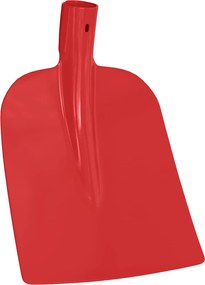 vidaXL Cap de lopată Roșu 32 x 24,5 cm Oțel vopsit electrostatic