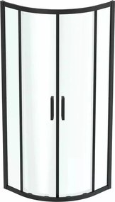 Cabina de dus semirotunda cu usi glisante 80x80 cm Ideal Standard Connect 2