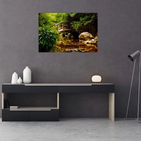 Tablou - Pod prin râu (90x60 cm)