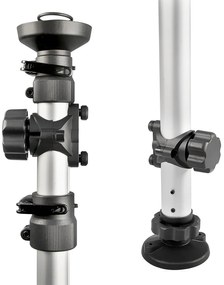 Suport telescopic pentru 2 biciclete