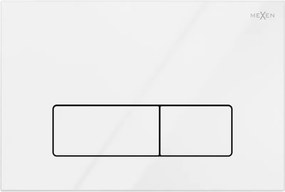 Mexen Fenix 13 buton de spălare Slim, alb lucios - 601300