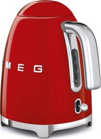 Ceainic electric SMEG KLF03RDEU, 2400 W, 1,7 l, bază rotativă la 360°, finisaj lucios, roșu