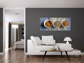 Tablou cu condimente (120x50 cm)
