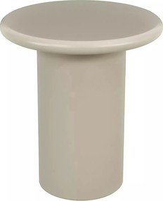 Măsuță cafea TIP, bej închis mat/bej închis, metal/MDF, 45x45x40 cm