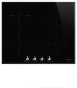 Plita incorporabila cu inductie Smeg SI364BM, 60 cm latime