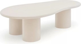 Măsuță de cafea pentru living Gisela 130 cm - bej