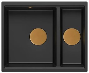 Chiuveta din granit Logan 150 negru