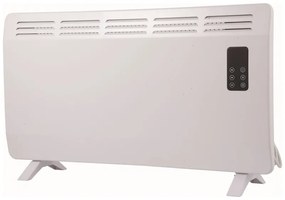 Convector electric Oliver Voltz OV51974D, 2400W, Telecomanda, Wi-Fi, Alb