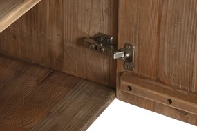 Bufet, natur, din lemn de pin reciclat, Rustique