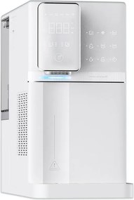 Dozator de apa la retea ELIXIR Go 2, 2250 W, Incalzire 18 l/h, Racire 3 l/h, 4–90°C, Carbonatare, Filtrare in 34 de etape, Wi-Fi, Ecran tactil, Alb