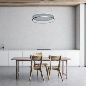 Lustra LED suspendata stil circular Farenzo