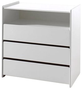 Set KIDDY este format dintr-un Pat copii pentru copii (60x120) cu comodă cu 3 sertare și un schimbător.