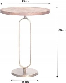 Masuta auxiliara design unicat Elegance 60cm