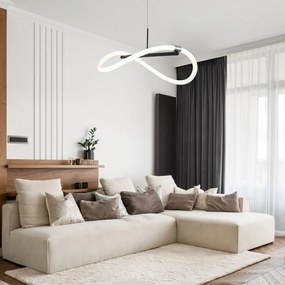 Lustra LED suspendata design modern Serena