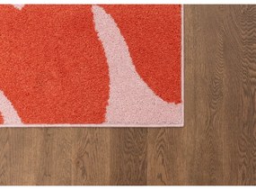 Covor pentru copii roșu-roz 160x230 cm Hugsy Coral – FD