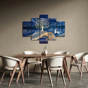 Tablou - Cerbi în luna plină (150x105 cm)