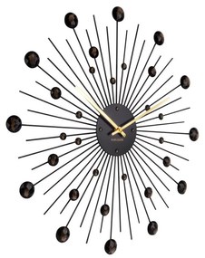 Ceas Karlsson Sunburst, negru