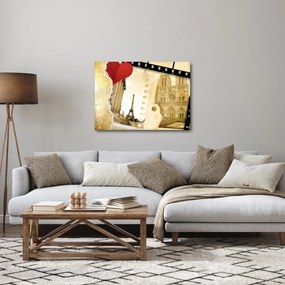 Tablou - Amintiri din Paris (70x50 cm)