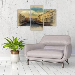 Tablou - Râul Moyka, Sankt Petersburg, Rusia (90x60 cm)