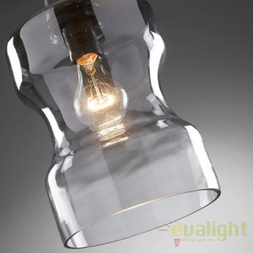 Pendul design vintage, sticla gri inchis CORBIN AA0024C15 JG