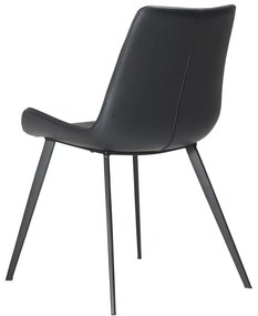 Scaun din piele artificială DAN–FORM Denmark Hype , negru