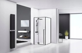 Cabina de dus Fargo 80x100 Black Mat