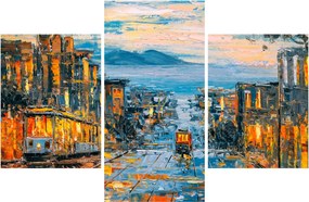 Tablou - Telecabină, San Francisco (90x60 cm)
