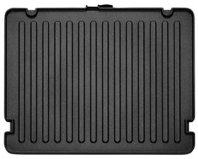 Concept ge3550 - Grătar contact cu sondă de temperatură 2000W/230V negru