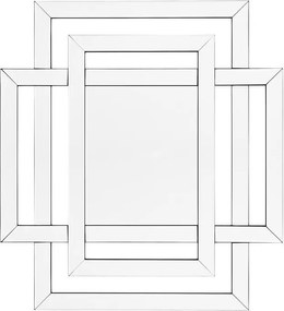 Oglinda decorativa eleganta, 100x110cm Mortimer 108724 HZ