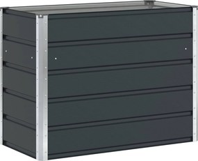 vidaXL Jardinieră Antracit 480 x 50 x 45 cm Oțel Galvanizat