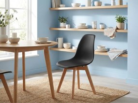 OFERTA Scaun negru KITO II. calitate secundara