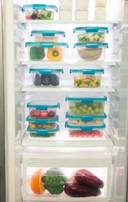 Cutie din plastic SMART FRESH 1,1L - capac verde