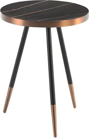 Masuta laterala eleganta design LUX Marble, 46cm