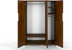 Dulap lemn masiv Clement Personalizabil, 128 × 60 × 180 cm - Alb
