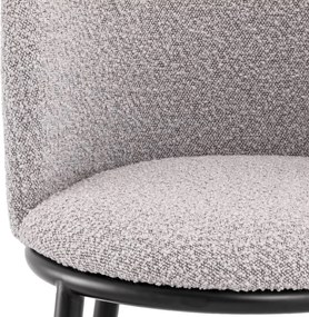 Set de 2 scaune LUX Filmore Boucle gri