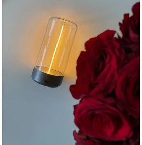 Lampă LED reîncărcabilă dimabilă Zuma Line 1001 ESTERNO LED/0,5W/230V negru IP54