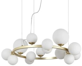 Ideal Lux - Abajur de rezervă PERLAGE, Ø 12 cm, alb, pentru candelabru/corp de iluminat/lampă