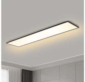 Plafonieră LED Brilagi SLIMFRAME LED/58W/230V 120x30 cm negru