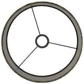 Abajur verde închis ø 40 cm Amazone – Light &amp; Living