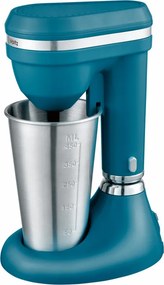 La mâna a doua: Mixer pentru frappe Oliver Voltz OV51163E, 100W, Bol otel inoxidabil 450 ml, 2 viteze, Agitattor otel, Albastru